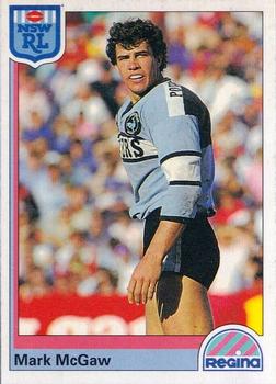 1992 Regina NSW Rugby League #126 Mark McGaw Front